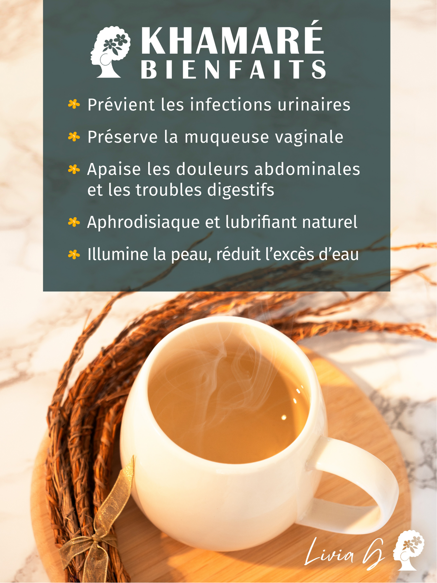 Khamare Racines de vetiver